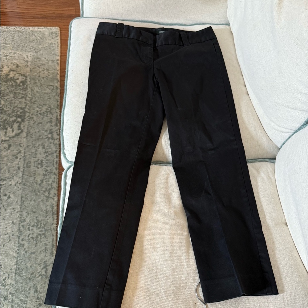 J. Crew Black City Fit Pants